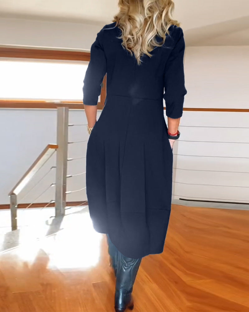 Camilla™ - Elegant Midi Dress