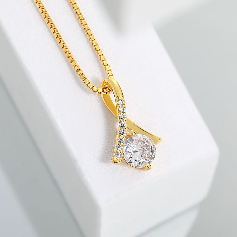 Elegant Crystal Pendant | Together against Diabetes