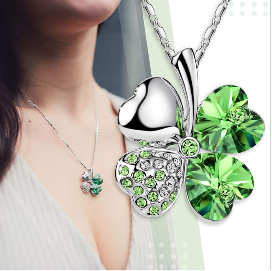 Emerald™ - Lucky Clover Necklace