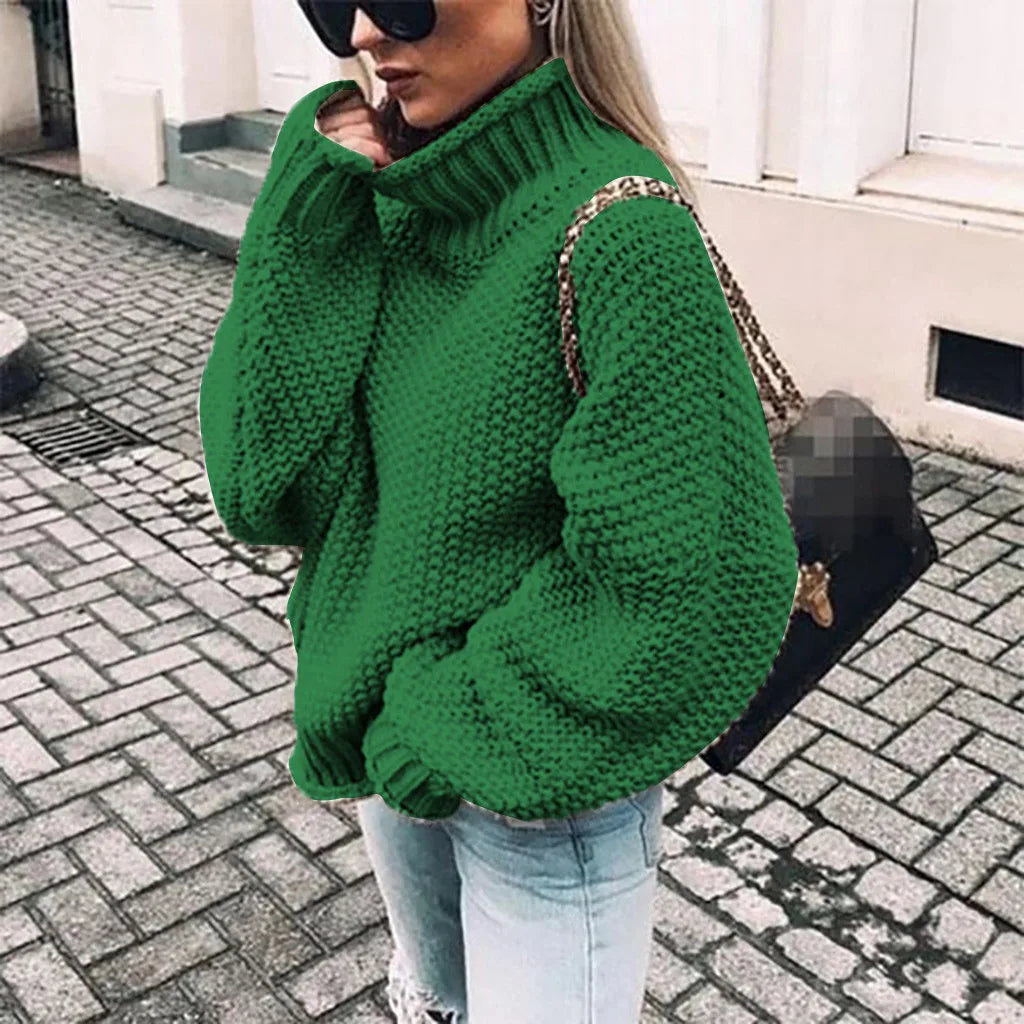 Esmee™ | Chunky Knit Turtleneck Sweater