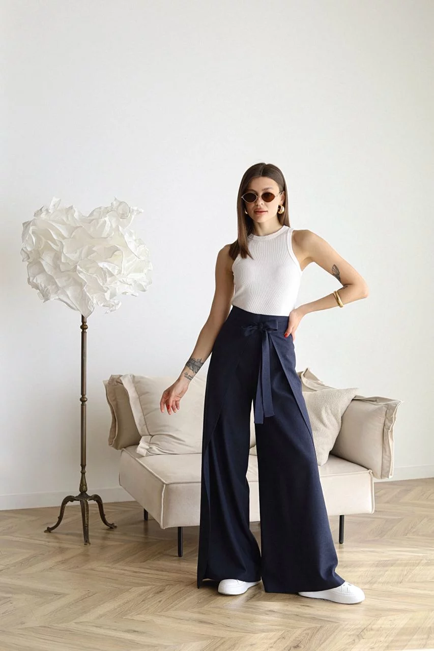 Elise™ – Wide-Leg Trousers