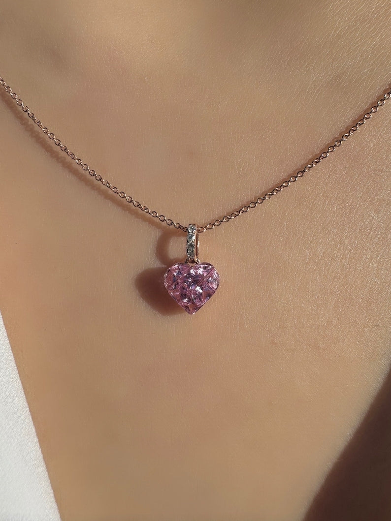 Empower Heart Necklace | Together Against Breast Cancer