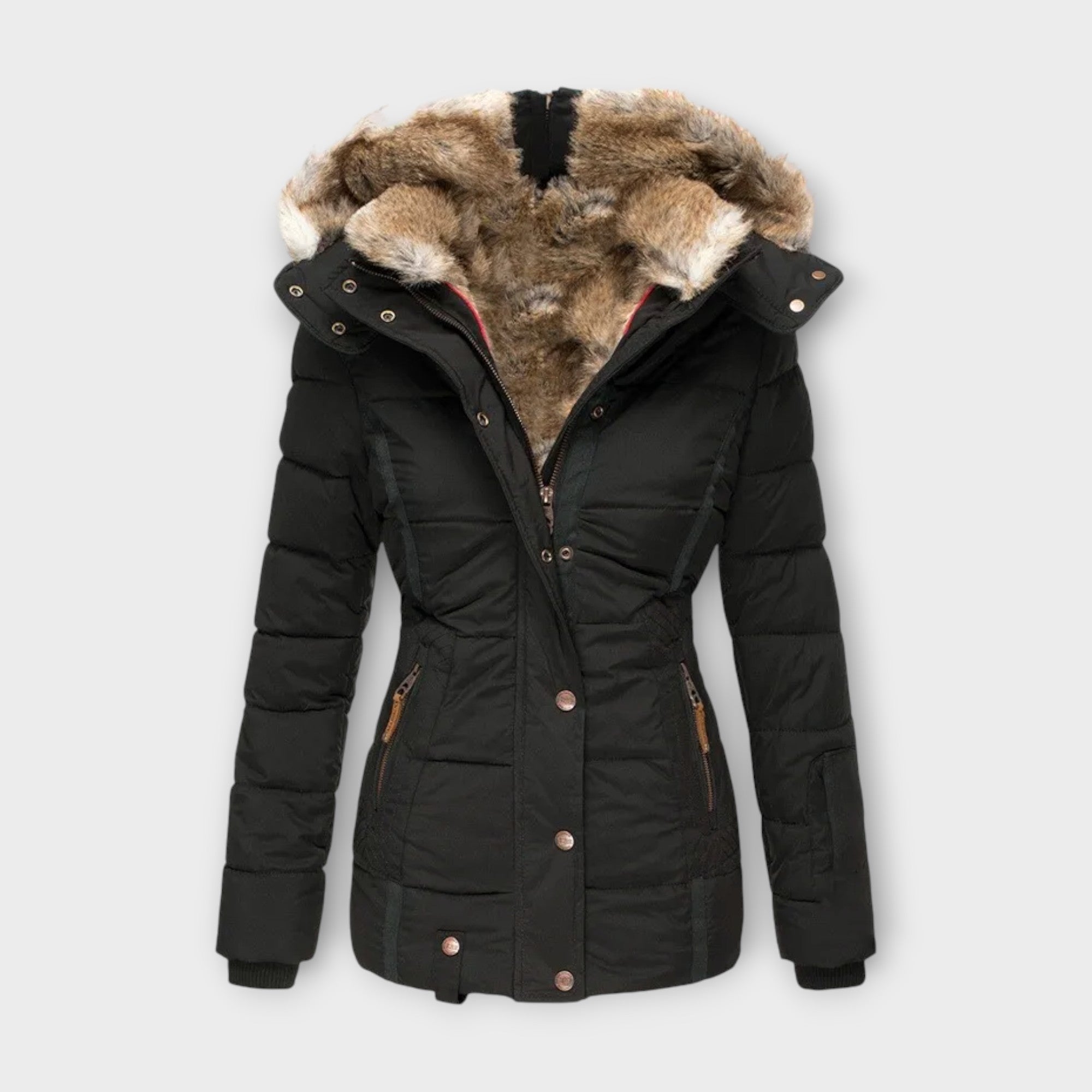 Emine - Cozy Fur-Lined Jacket