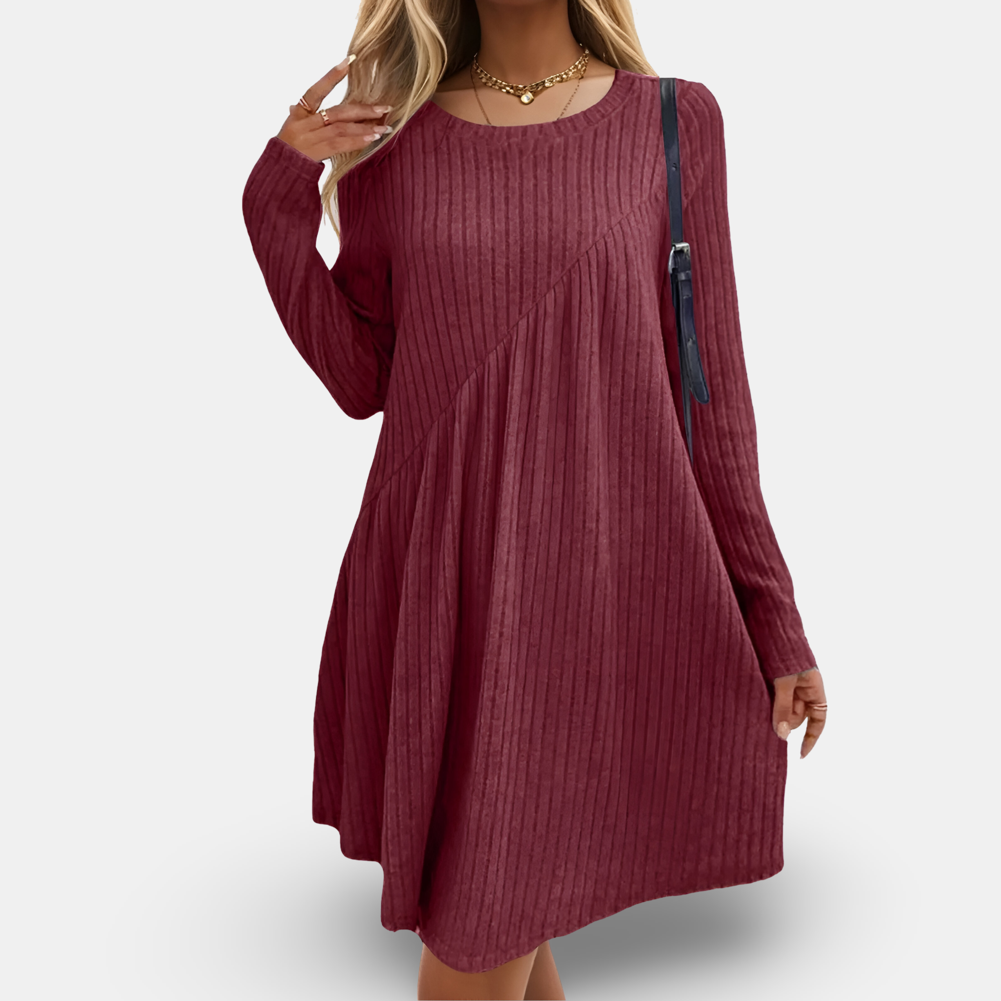 Elise™ - Cozy Swing Dress