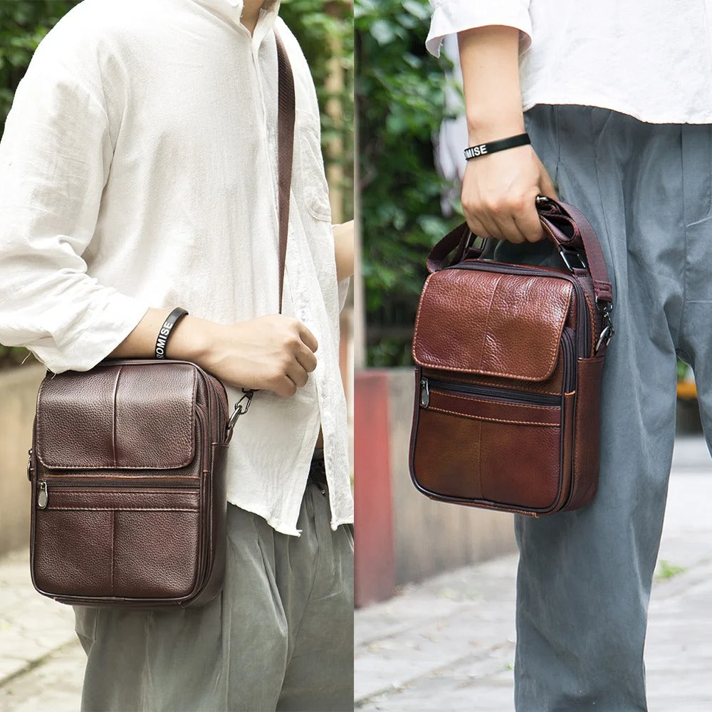 Elian | Leather Crossbody Bag for Everyday Use