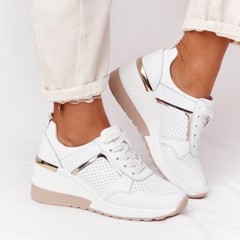 Ariana™ – Chic Wedge Sneakers