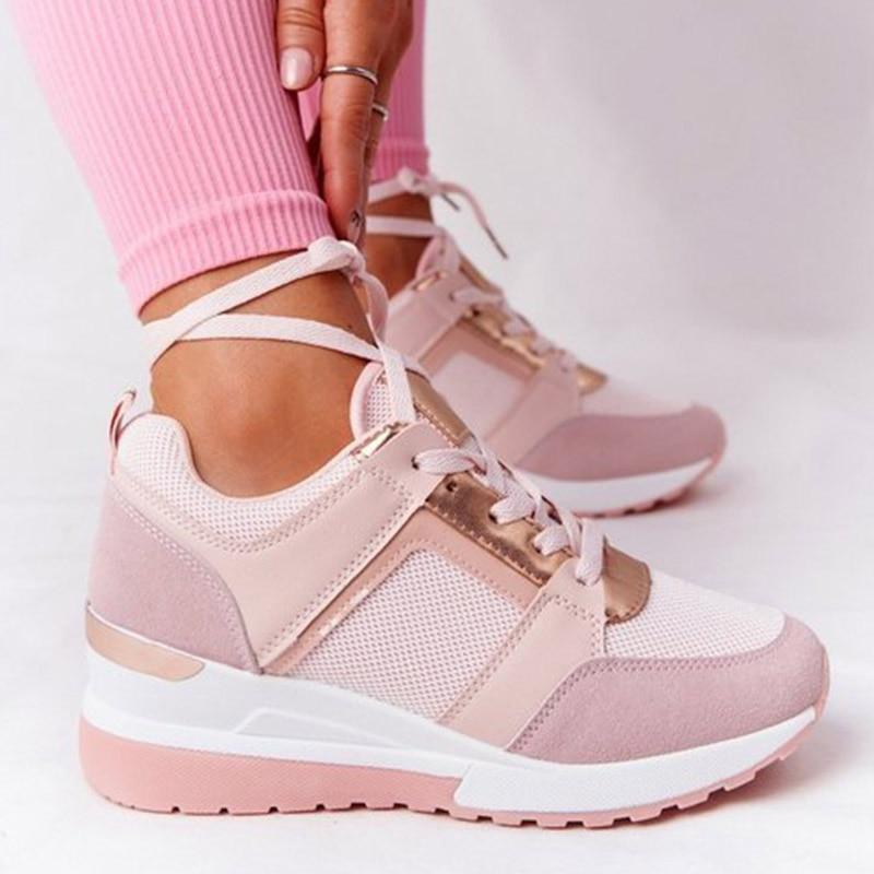 Ariana™ – Chic Wedge Sneakers